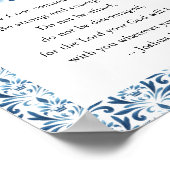 Affiche Inspirante des versets de la Bible (Coin)