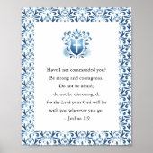 Affiche Inspirante des versets de la Bible (Devant)