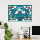 Affiche Inspirante Fantaisiste - Voler (Bureau à domicile)