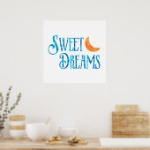 Affiche inspirante Sweet Dreams (Cuisine)