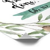 Affiche inspirante "Things will be done" (Coin)