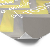 affiche inspirante Will Rogers cite chevron (Coin)