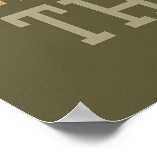 Affiche Inspirational REGRETS (Coin)