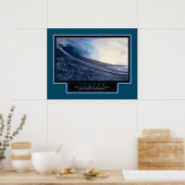 Affiche Inspirationnelle "Change" 22x28 (Cuisine)