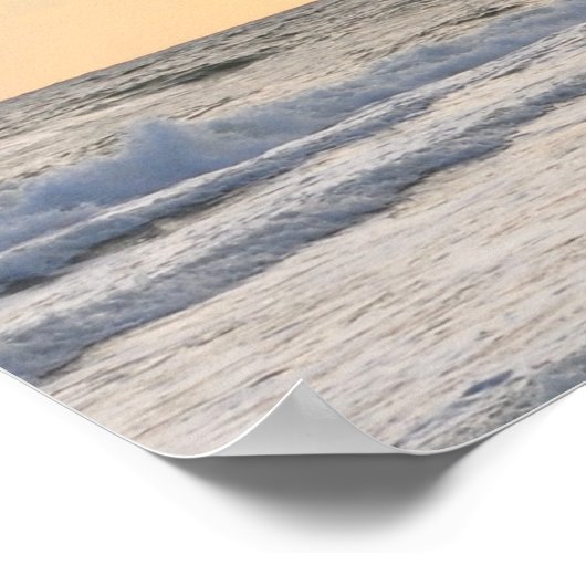 Affiche Inspirationnelle des rayons solaires parse (Coin)