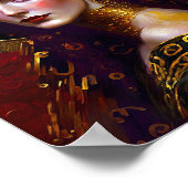 Affiche inspirée de Klimt (Coin)