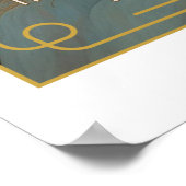 Affiche inspirée de l'IA générée par la femme et l (Coin)