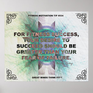 Affiche inspirée pour la citation #034 de forme