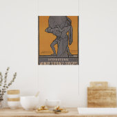 Affiche internationale de propagande pour le suffr (Cuisine)