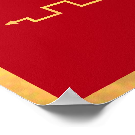 Affiche Invictus Gold antique (Coin)