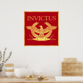 Affiche Invictus Gold antique (Cuisine)