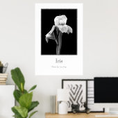 Affiche 'Iris' (Bureau à domicile)