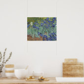 Affiche Irises (Cuisine)