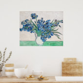 Affiche Irises de Van Gogh (Cuisine)