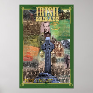 Affiche irlandaise de la guerre civile 150 de