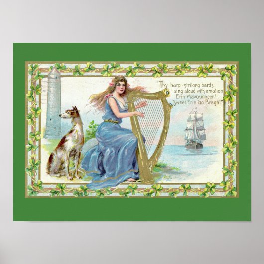Affiche Irlandaise Erin Mavourneen (Devant)
