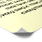 Affiche irlandaise sur les toasts (Coin)