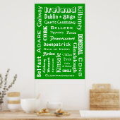 Affiche Irlande Villes & Lieux (Cuisine)