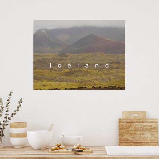 Affiche Islande (Cuisine)