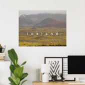 Affiche Islande (Bureau à domicile)