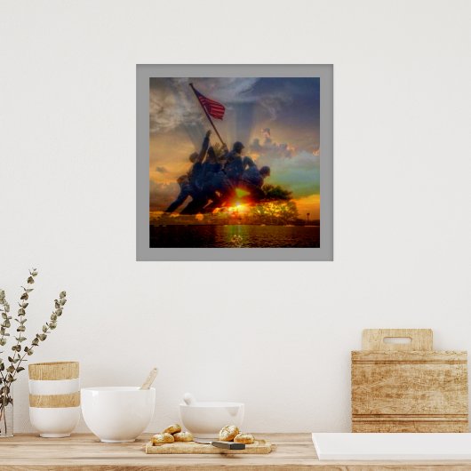 affiche iwo jima (Cuisine)