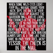 Affiche Jack Burton (Devant)