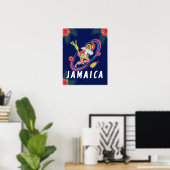 Affiche Jamaïque (Bureau à domicile)