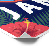 Affiche Jamaïque (Coin)