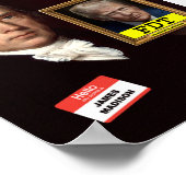 Affiche James Madison (Coin)
