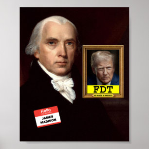 Affiche James Madison