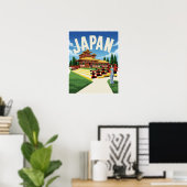 Affiche Japon (Bureau à domicile)