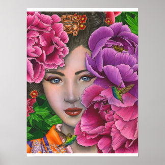 Affiche "Jardin secret"