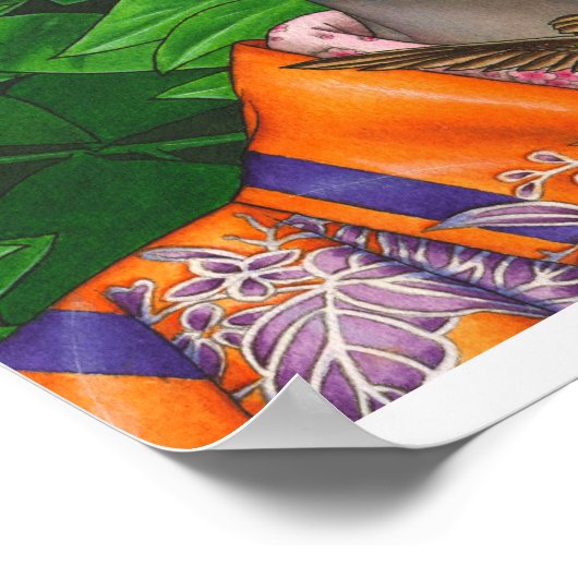 Affiche "Jardin secret" (Coin)