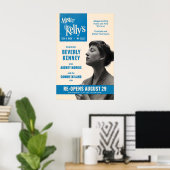 Affiche jazz de Beverly Kenney - Mister Kelly's (Bureau à domicile)