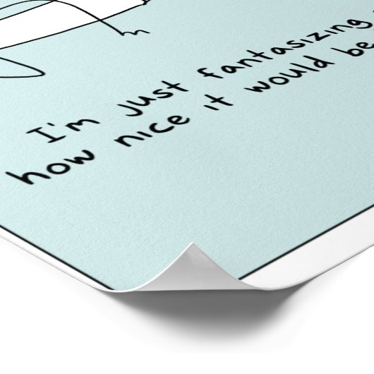 Affiche "Je n'abandonne pas" (portrait) (Coin)