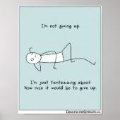 Affiche "Je n'abandonne pas" (portrait) (Devant)