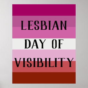 Affiche - Journée de visibilité lesbienne
