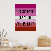 Affiche - Journée de visibilité lesbienne (Cuisine)