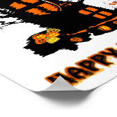 Affiche Joyeux Halloween (Coin)