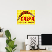 Affiche karma (Bureau à domicile)