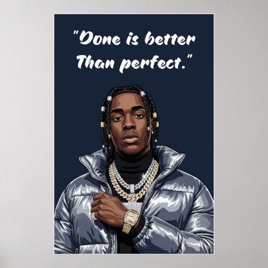 Affiche Kay Flock – Fait est mieux que parfait (Devant)