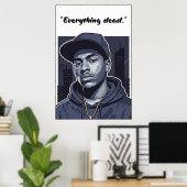 Affiche Kay Flock – Motivation de rue (Bureau à domicile)