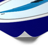affiche kayak (Coin)