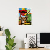 Affiche Kenya (Bureau à domicile)
