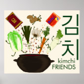 Affiche Kimchi Friends (Devant)