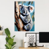 Affiche | Koala | Art (Bureau à domicile)