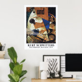 Affiche Kurt Schwitters Das Bild (Bureau à domicile)