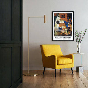 Affiche Kurt Schwitters Das Bild