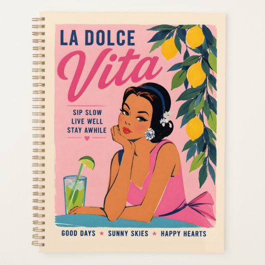 Affiche La Dolce Vita Lemon (Devant)