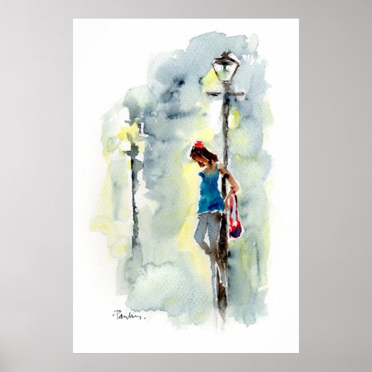 Affiche 'La fille' (Devant)